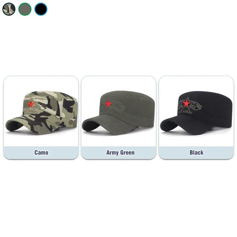Новая Мода Уличный Спорт Кепки Snapback Повседневная Бейсболка Для Мужчин и Женщин США. Военная мягкая кепка с плоским верхом, армейский дизайн