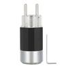 Monosaudio Чистая медь Родий-покрытие Силовой штекер HIFI Аудио разъем Силовой штекер