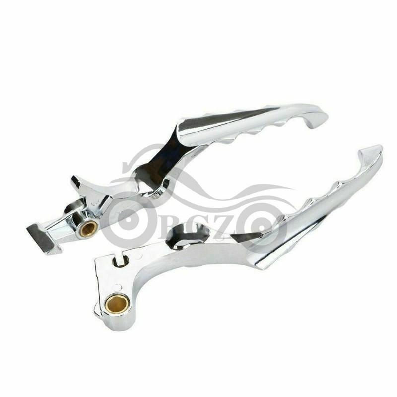 Custom Brake Lever REBEL CMX300 CMX500 Motorcycle Adjustable Shorty Black White Electroplated Finish