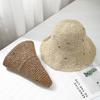 Женская летняя шляпа Корейский стиль Широкие поля Складная шляпа от солнца Шляпа-ведро Защита от солнца Пляжные аксессуары Праздничные путешествия 2025 Новинка