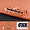 Синяя Электрическая Номерная Табличка для Телефона E5PLUS: E3 Световой двойной номерной знак-украшение для предупреждения о временной парковке