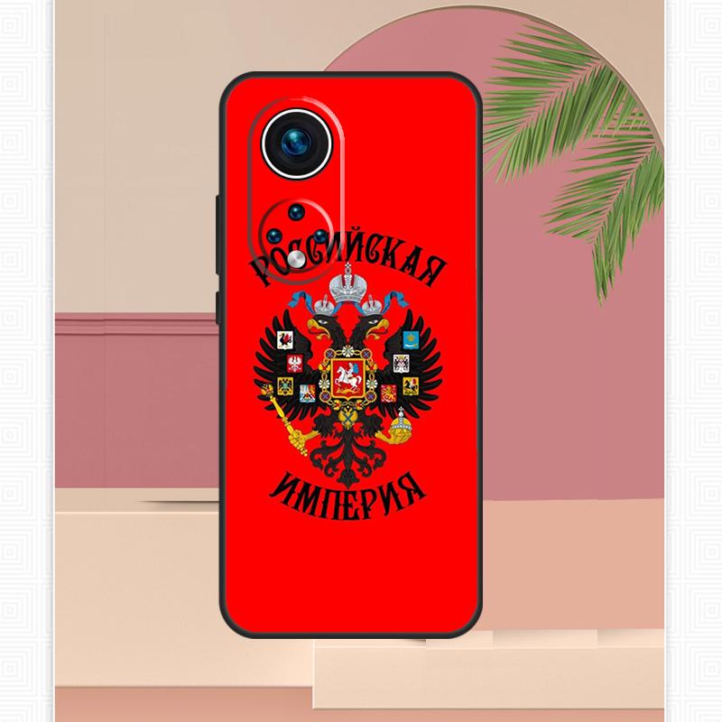 Russian Empire Coat of Arms Case For Honor Magic 5 6 7 8 Pro Honor 400 Lite 200 X9c X9b X9a X8b X8a X8c 50 70 90 Cover
