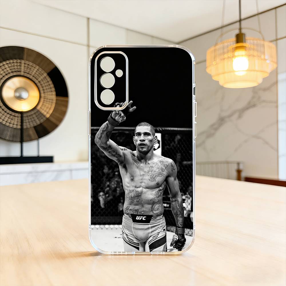 Pereira-s Alex Fighting Phone Case For SamsungA10,12,20,21S,30,31,40,50,51,52,70,71 Transparent Cover