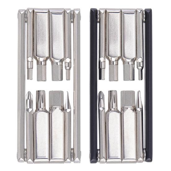 Multifunctional Wrench 8 In 1 Pocket Size Foldable Easy Storage High Strength Mini Bike Multitool Repair Kit Road And Mountain Bikes
