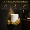 Gothic Style Toilet Paper Holder Black Tissue Storage Stand Bathroom Organizer  Home Decoration