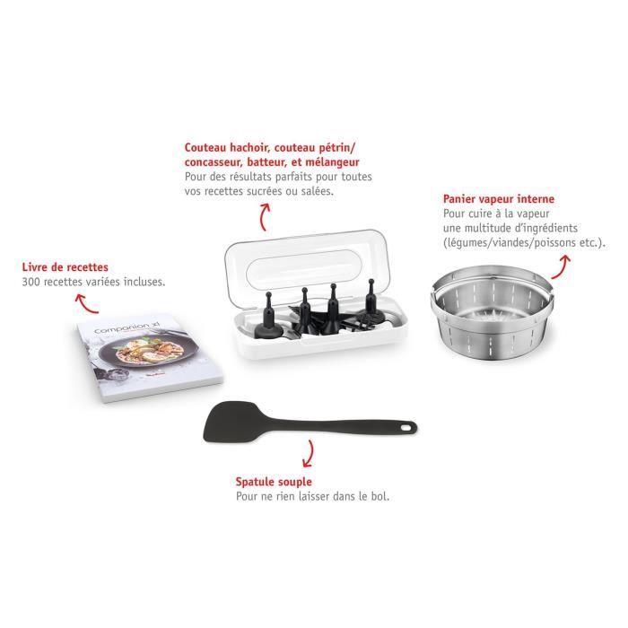 Multifunction Cooker Robot - MOULINEX - Companion XL - 12 Auto Programs - Steam Cooking