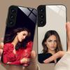 Модный прозрачный чехол для мобильного телефона Eiza Gonzalez для Samsung Galaxy A56 55 54 53 52 51 36 35 34 23 16 15 5G Цветная крышка