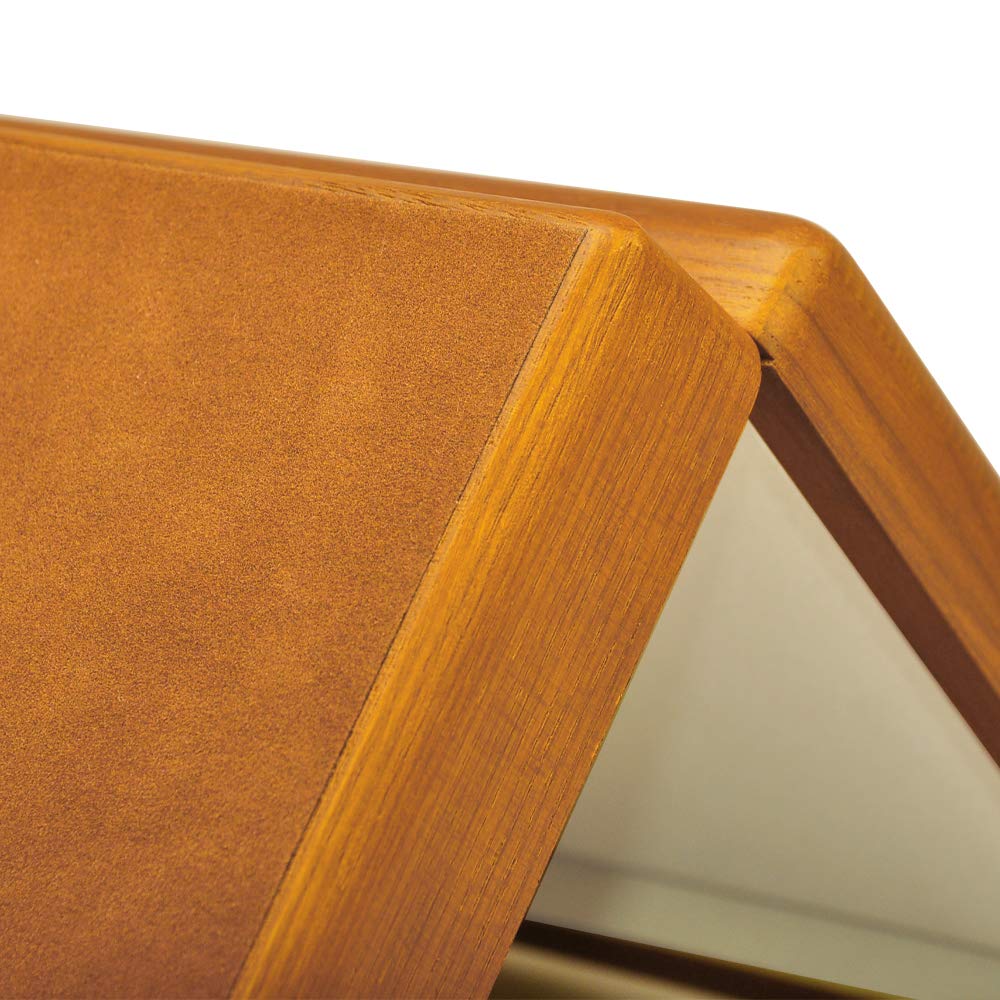 Woodten Шкатулка для ювелирных изделий из массива дерева Шкатулка для хранения ювелирных изделий из массива дерева Большой вместимости Штабелируемая Шкатулка для ювелирных изделий из массива дерева Хранение колец Хранение браслетов Ювелирные изделия