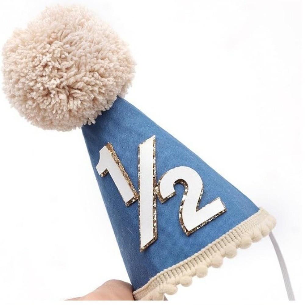 Sweet Birthday Hat Handcrafted Pom Pom Pom Pom Birthday Hat Birthday Celebration