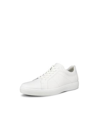 Кроссовки ECCO Classic, Мужская обувь из натуральной кожи на шнуровке, Размер M, EU39
