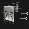 Metal Gutter Mount Bracket For E3044 Secure Your Solar Camera Gutter Mount Support Camera Surveillance