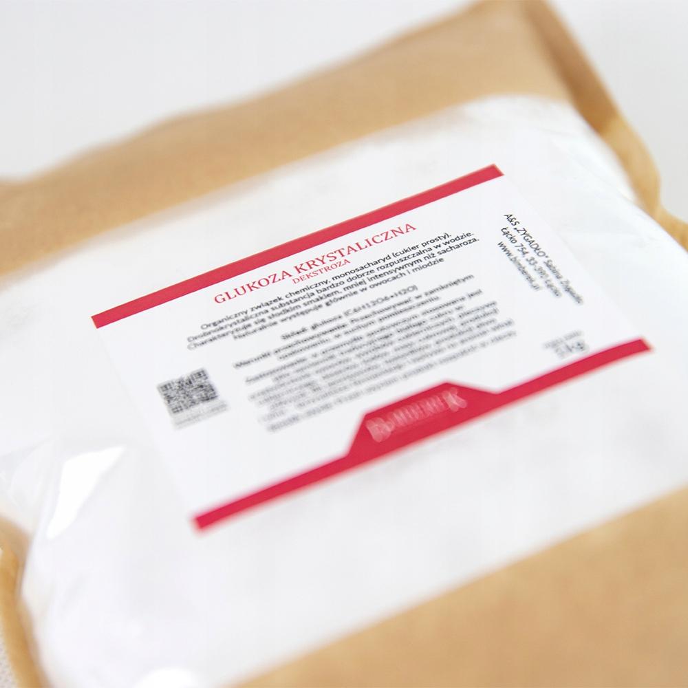 Glukoza Krystaliczna Dekstroza 1Kg Do Wyrobu Piwa