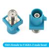 1pcs Fakra-JK/SMA-KJ Automotive Connector Z Universal FAKRA Male/Female SMA male/female head Adapter GPS