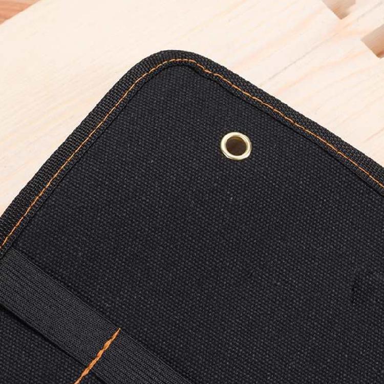 Tool Roll Heavy Duty Canvas Small Tool Bag Tool Pouch for Chisels Hammer Gouges Toolr For Cutter Hammer Gouges