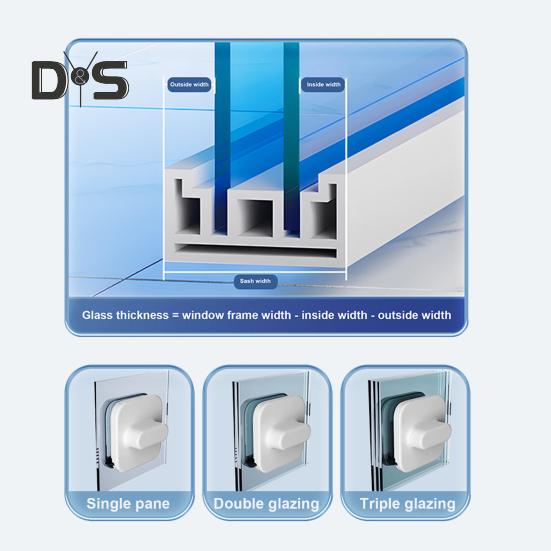 Магнитный стеклоочиститель Эргономичный дизайн Магнитный очиститель лобового стекла Инструмент для замены Аксессуары для стеклоочистки