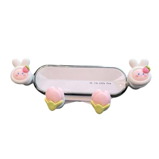 Cute Cartoon Air Vent Phone Holder 360 Degrees Rotatable Car Mount Universal Phone Mount  Easy One-Hand Operation Fun Dashboard
