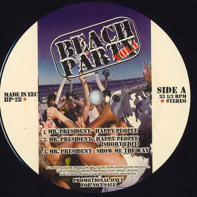 12-дюймовая пластинка VARIOUS - Beach Party Vol.1 BP28 НЕТ Европа Рэп и хип-хоп/R&B Б/У