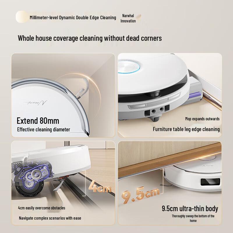 Narwal J6 Robot Vacuum & Mop with Auto Water Refill/Drain