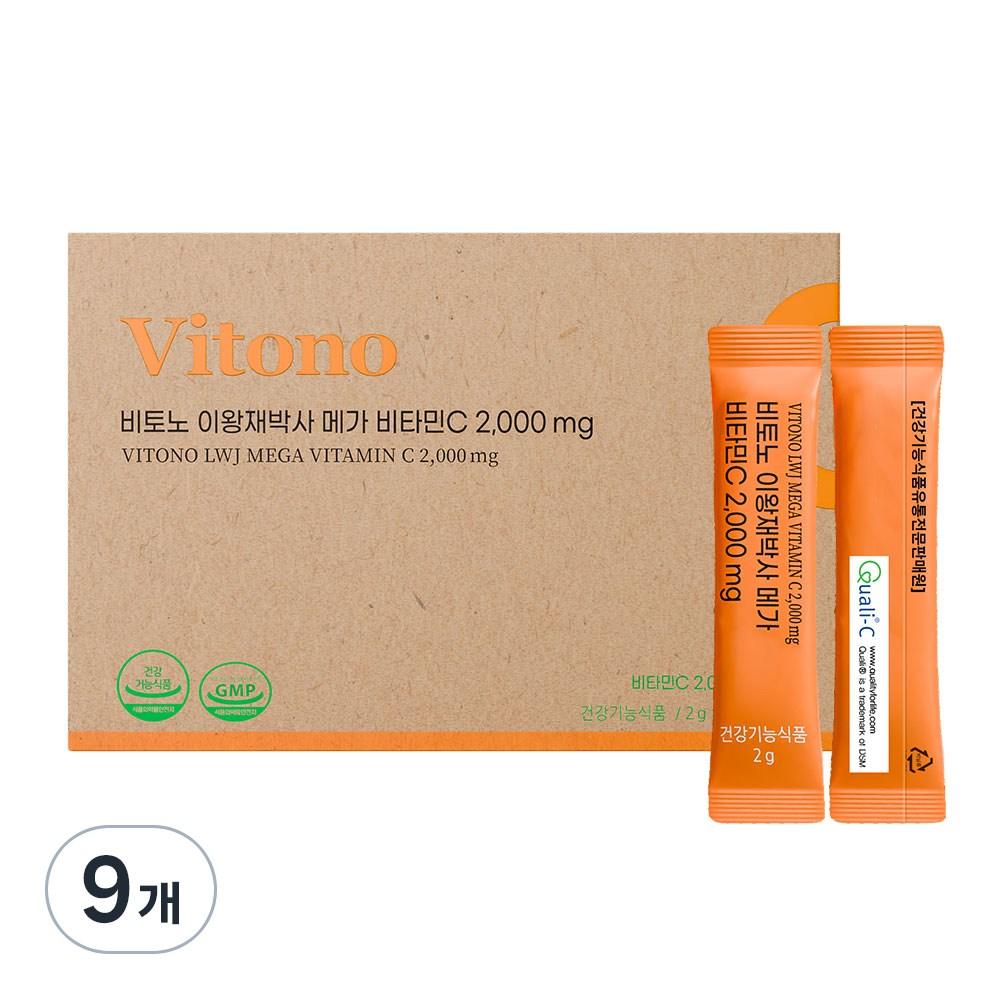 Vitono Dr. Lee Wang-jae Mega Vitamin C 2,000mg 180g 9 pcs