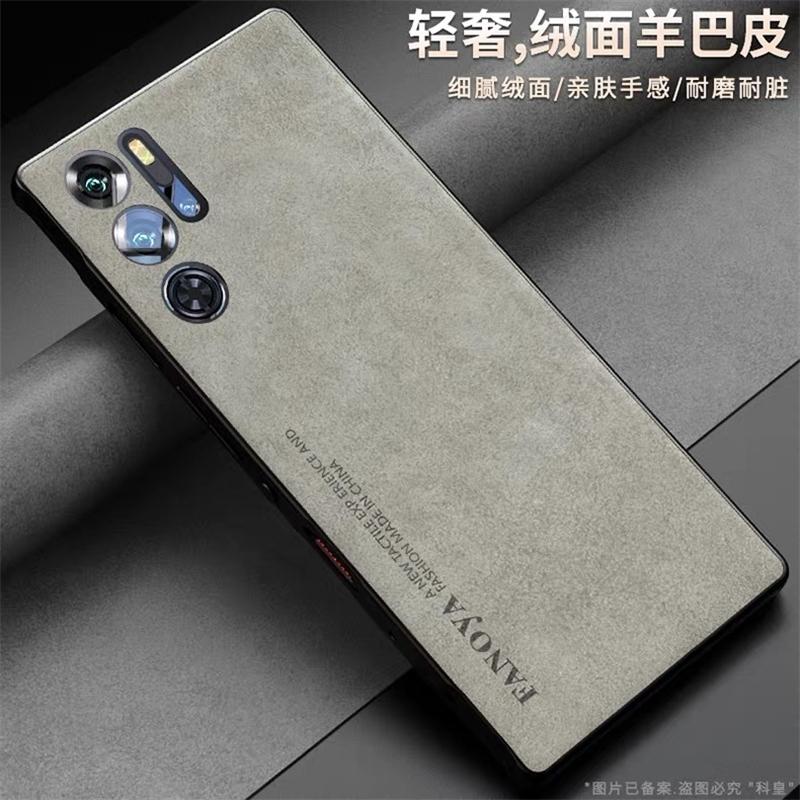 Чехол для Red Magic 9S Pro Чехол Роскошная Силиконовая Кожаная Задняя Крышка Для Nubia RedMagic 9 Pro Plus Защитный Корпус Ударопрочный Бампер