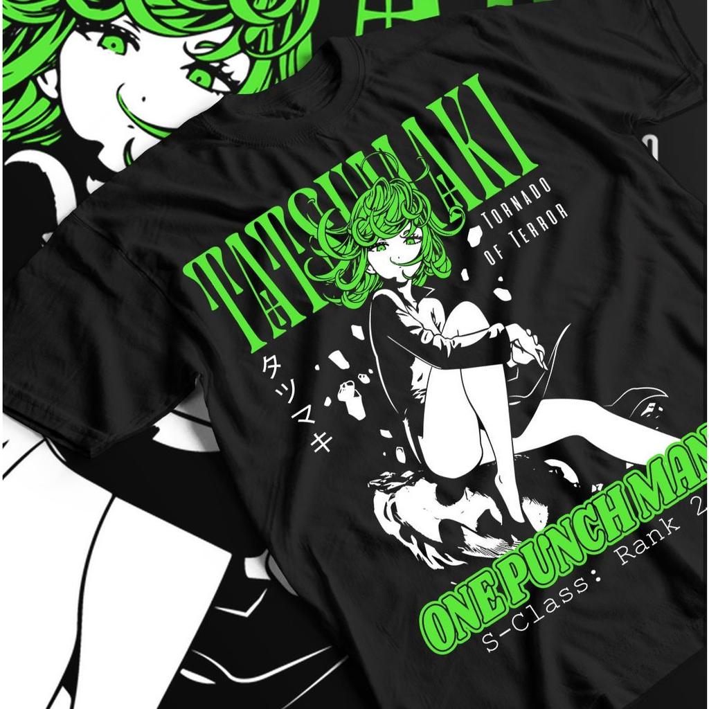 2026 Новая футболка Tatsumaki One Punch Man Аниме Манга Злодей Кавайная Забавная Футболка Женская с Круглым Вырезом с Коротким Рукавом