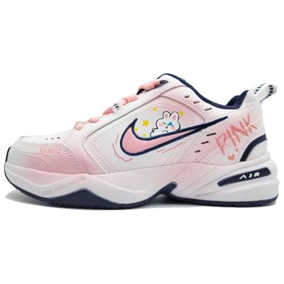 Air Monarch 4 Белый Синий Синтетическая Кожа, Искусственная Кожа 415445-102(Команда145-)