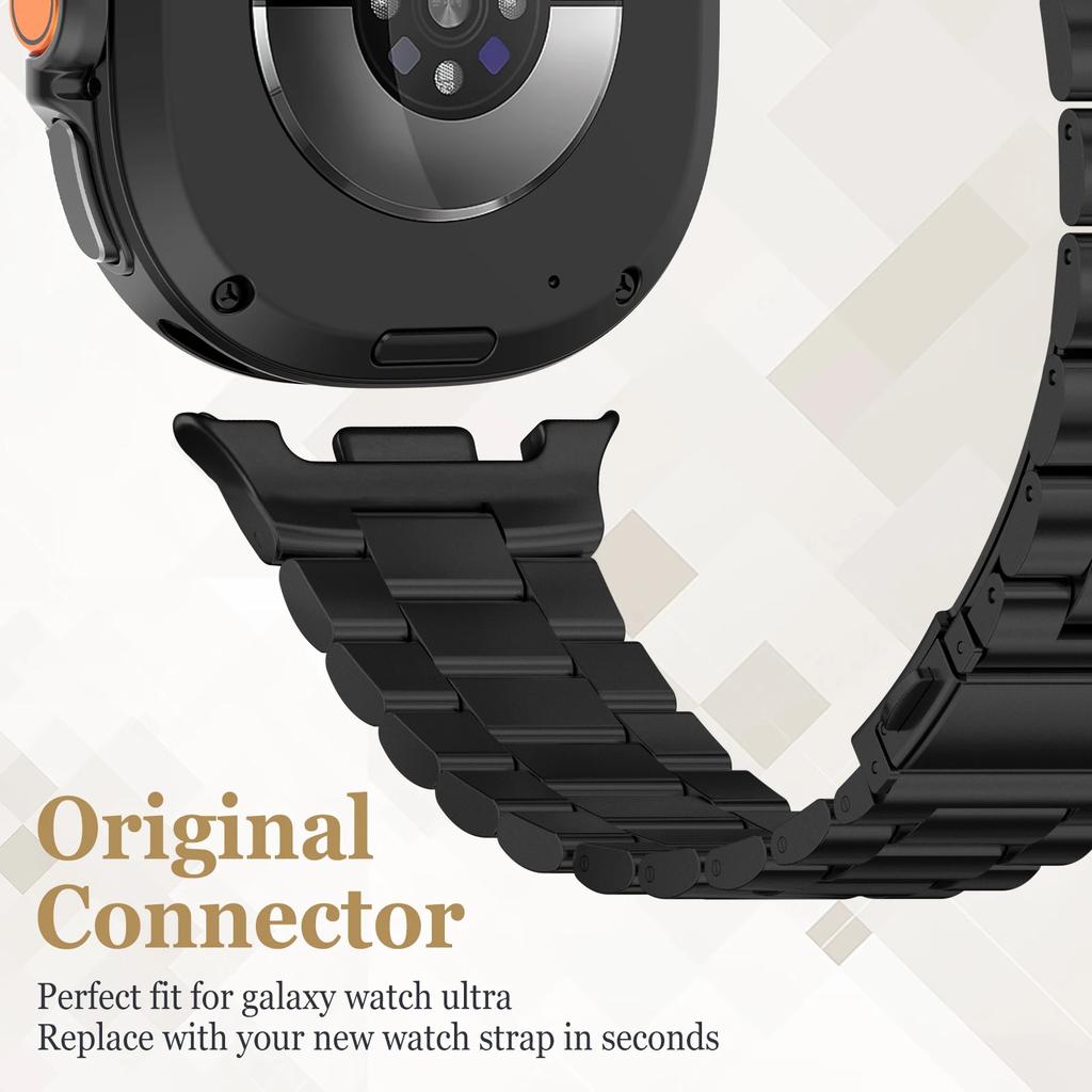 Металлический ремешок для Samsung Galaxy Watch Ultra 2026 47 мм Без зазоров Браслет для Samsung Galaxy Watch 8 44 мм 40 мм/8 Classic 46 мм Ремешок