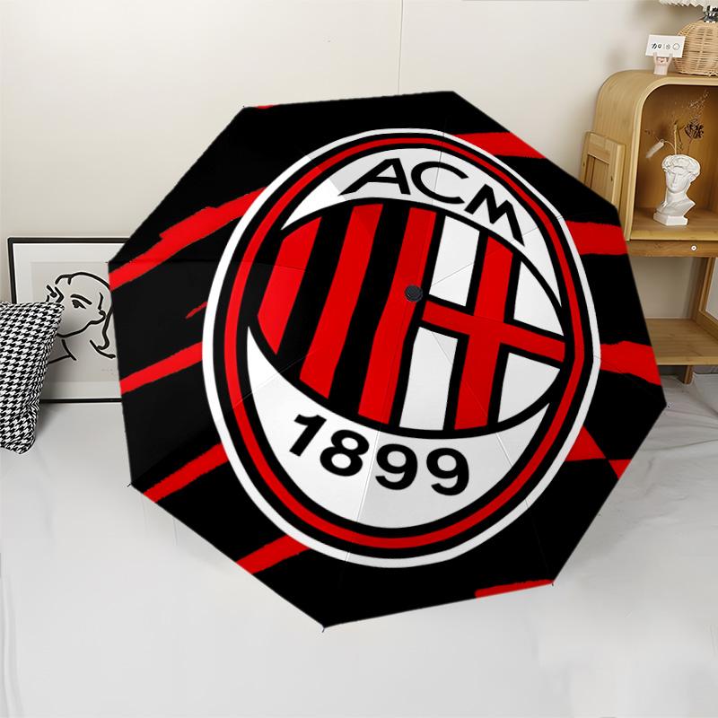 1pc A-AC Milan Umbrella, Sun Protection, And UV Shielding. It Has Eight Sturdy Ribs for Outdoor Use And Perfect As a Holiday Gift