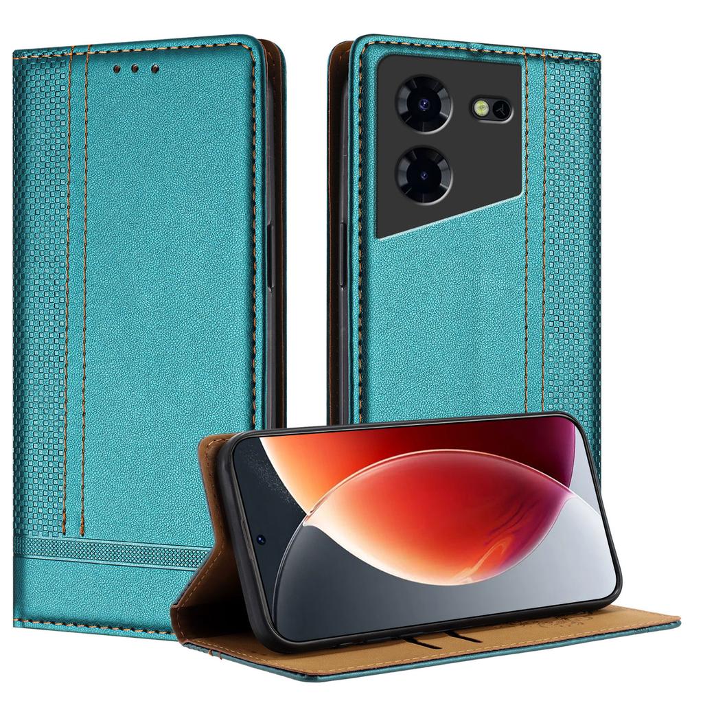 Litchi Grain Emboss Leather Book Case for Tecno Series,Camon 19,Camon 19 Pro 5G,Camon 19 Neo,Spark 9,Pova Neo 2,Pova 4,Pop 7,Spark Go 2023,Spark 10C..