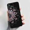 Чехол для телефона ZTE Blade A73 4G/V50 Design 4G/V50 Smart/Axon 50 Lite, гелевый, мягкий, черный, с узором из роз и подсолнухов, кошачий чехол