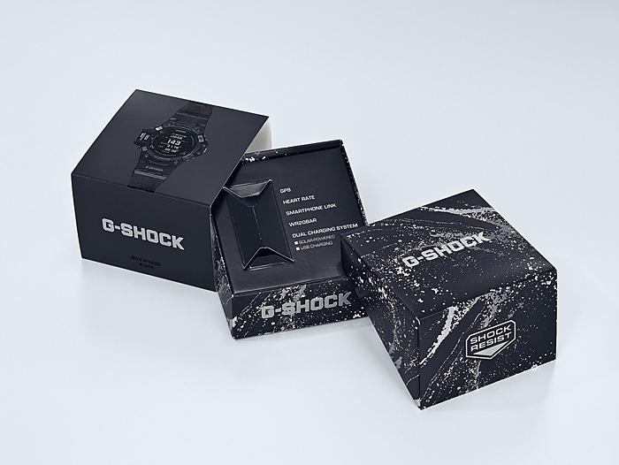 Casio Мужские часы G-SHOCK GBD-H1000-1, цифровые, ударопрочные, кварцевые, из нержавеющей стали, водонепроницаемость 200 м