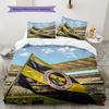 Fenerbahce Players Pattern Bedding Home Decoration Birthday Gift ( 1 duvet cover + 2 pillowcase, without core),fan merchandise.
