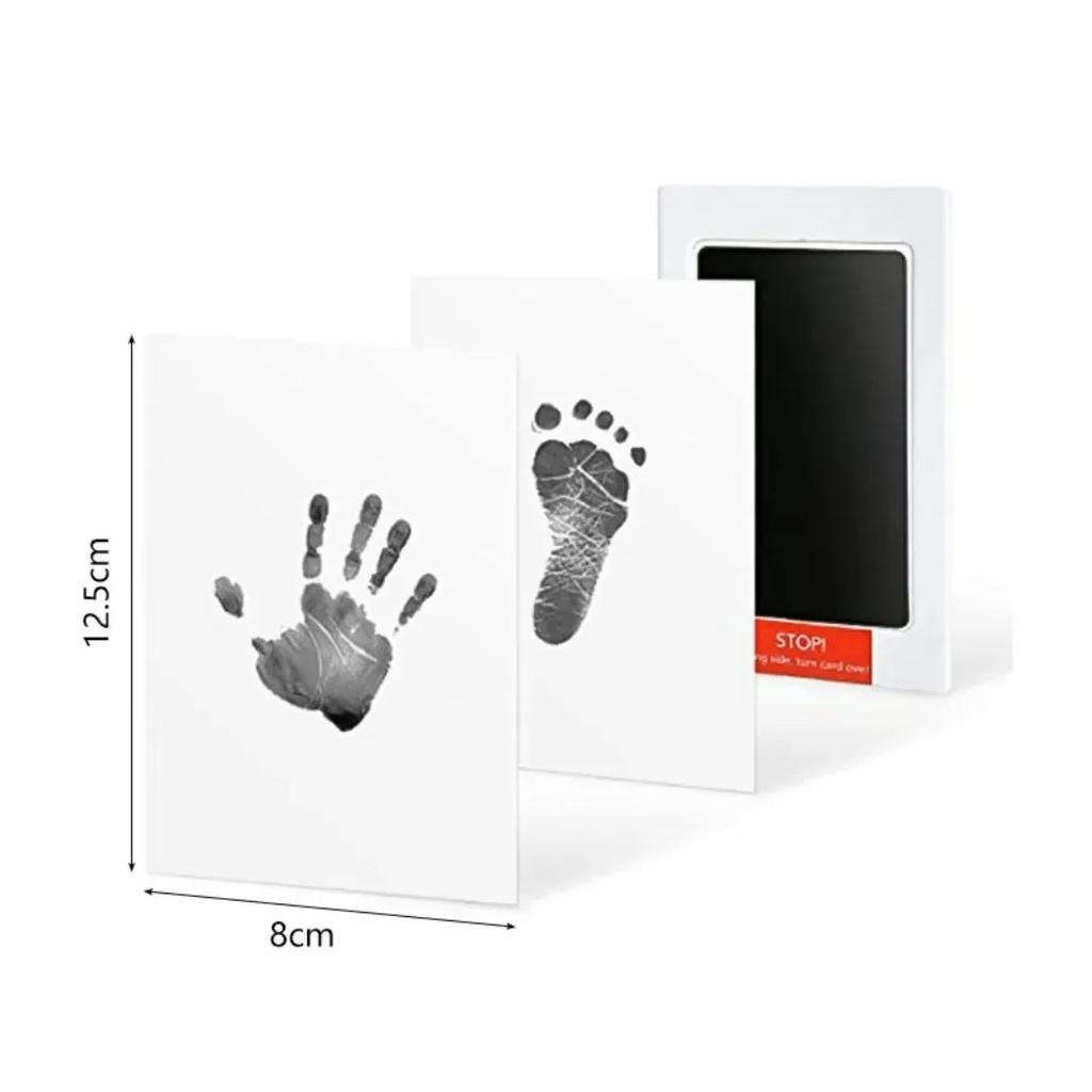 Baby Care Non-Toxic Baby Handprint Footprint Imprint Kit Baby Souvenirs Newborn Footprint Ink Pad for Newborn Baby Gifts