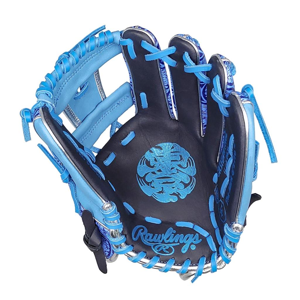 Rawlings Baseball MLB WORLD TOUR TOKYO inches Glove, SERIES, Infielder's, GR5HMWTN62, COLORSYNC, Navy/Sax, 11.25