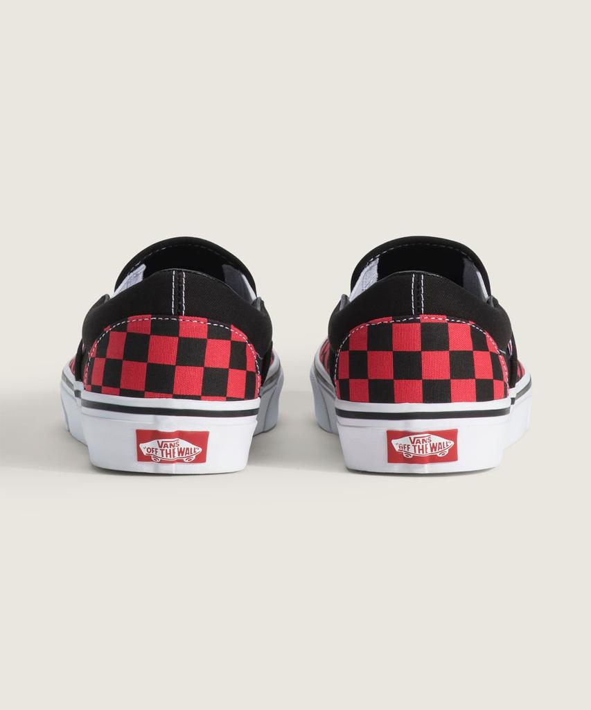 Классические слипоны Vans - (шахматная доска) Багровый Туман / Vn000Dahfo91
