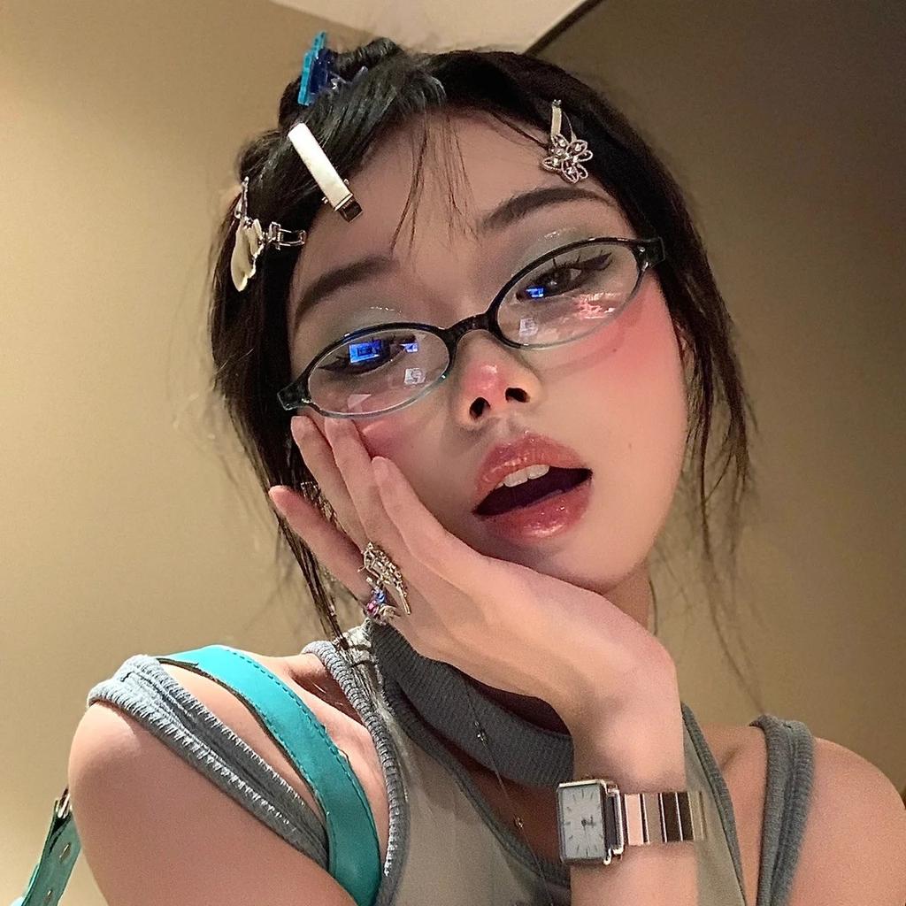 Новые круглые овальные очки для женщин Аниме Пластиковая оправа Миопия Обычные очки для близоруких -1 0 -2 5 -2 0