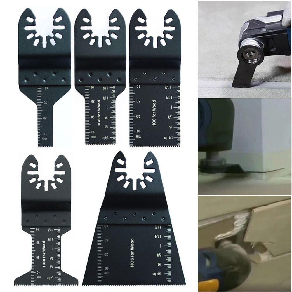 1/2 шт. Лезвие осциллирующей пилы Renovator для резки дерева, металла, пластика, круглое многофункциональное лезвие 10/20/34/45/65 мм