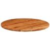 VidaXL Dessus de table Ø70x3,8 cm rond bois massif d'acacia 370053