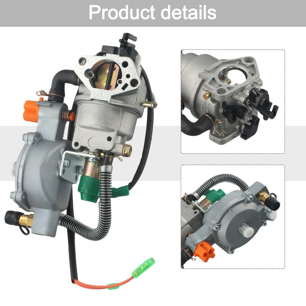 1pc Dual Fuel NG Conversion Carburetor Kit For 4.5 KW To 10 KW Generators Garden Power Tool Accessories