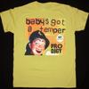 The Prodigy Baby's Got A Temper Желтая  Полноразмерная S-5XL Унисекс Футболка