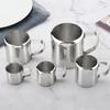 Kitchen Cup Spout Pitcher Stainless Steel Coffee Latte Milk Jug Cream Frothing