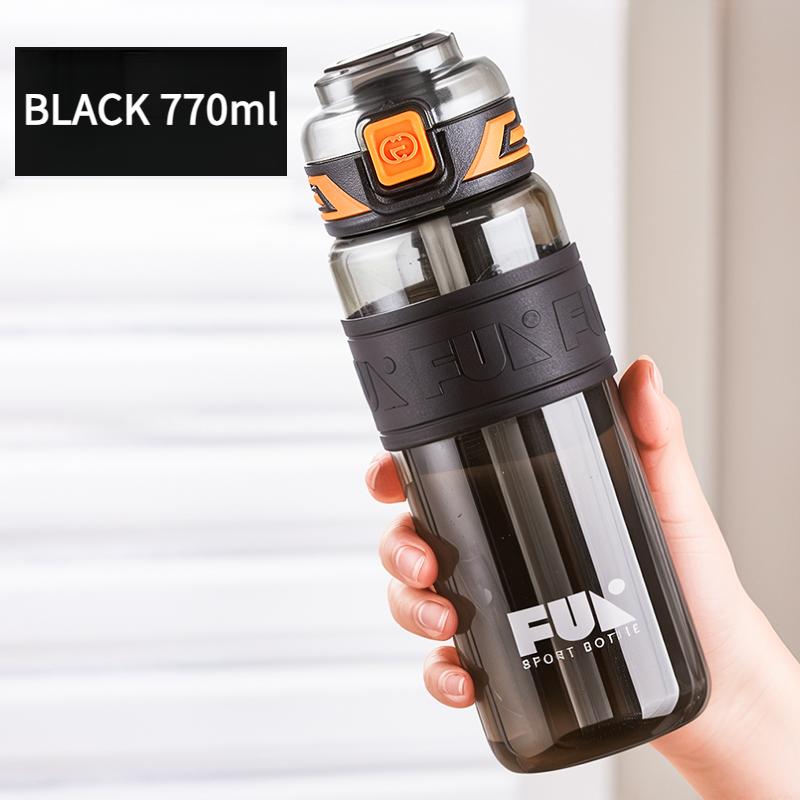 GIANXI Portable Sports Water Cup For Men Tritan Material One Key Open Cover Fitness Cups High Temperature Seal Leakproof Kettle