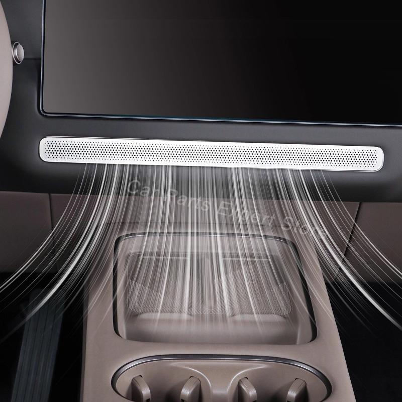 For Li Lixiang i6 i8 2025 2026 Center Console Air Outlet Dust Cover Front Side AC Vent Protective Sticker Interior Accessories