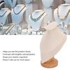 16.5x10.5x23.5cm Solid Wood Bust Necklace Display Stand  Jewelry shop counter display