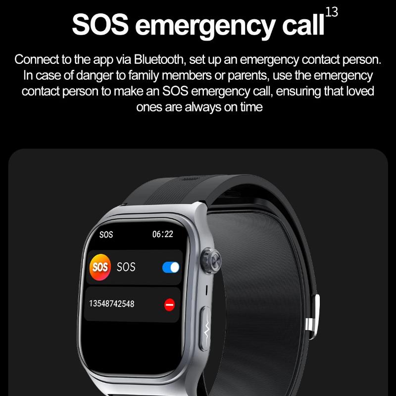 2025 New Sapphire Glass Air Pump Airbag Test Three High Smart Watches Men ECG Heart Rate Blood Pressure Health Tracker Smartwatch