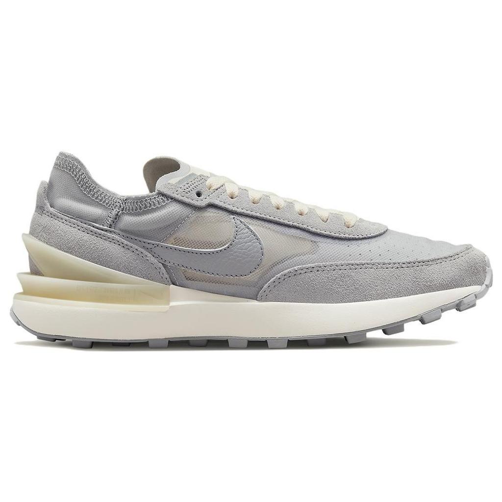 Nike Waffle One Женские Серый Туман Дымчато-Серый Кокосовое Молоко Розовая Пена Альфа Оранжевый DX5765-001