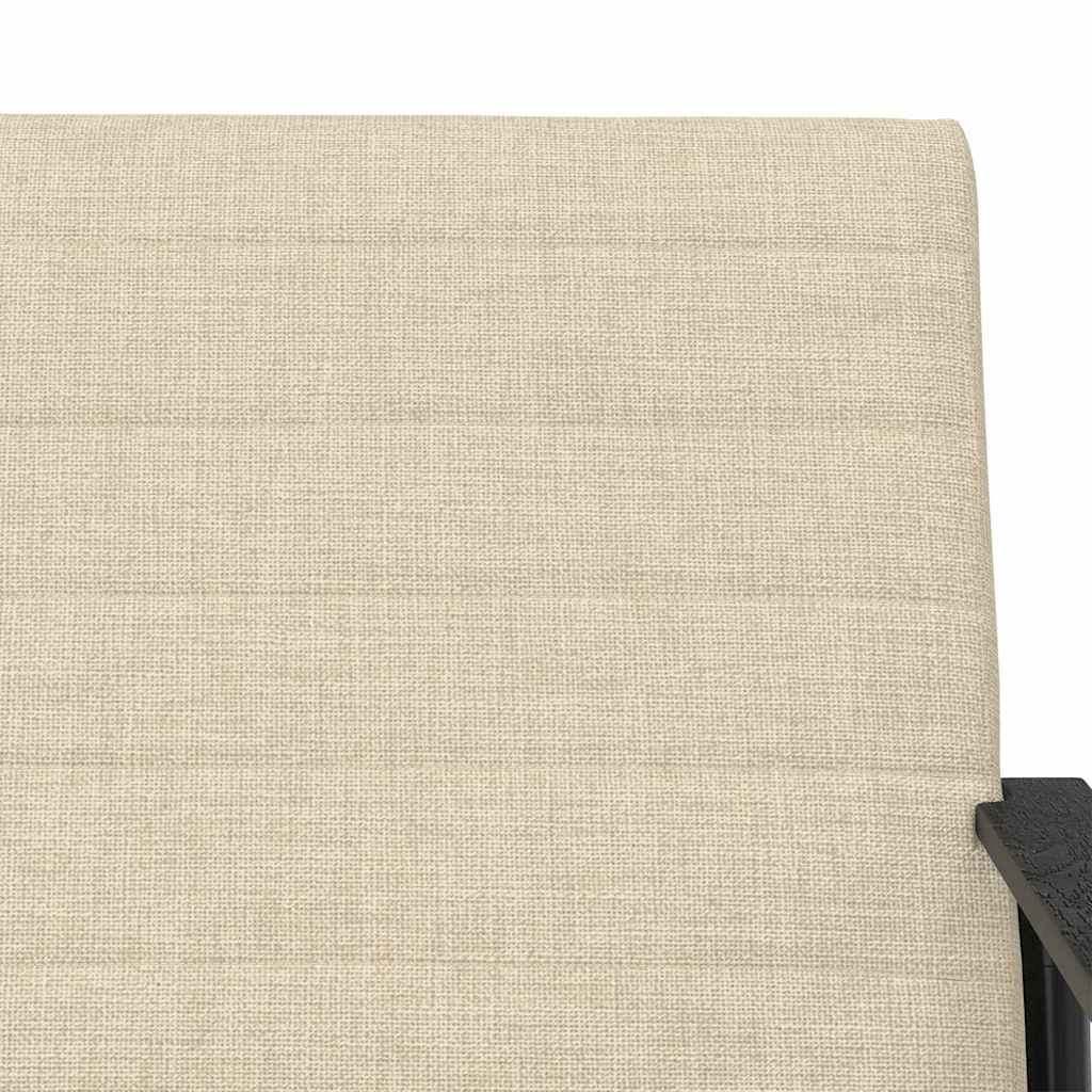 Cream Armchair 59 x 75 x 78 cm Fabric