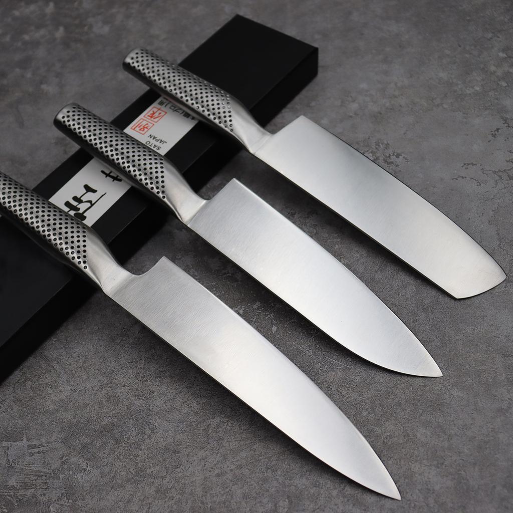 Набор из 4 предметов кухонных ножей из нержавеющей стали, японский нож шеф-повара, нож для лосося, суши, сашими, кухонный нож, нож для сашими, набор кухонных ножей
