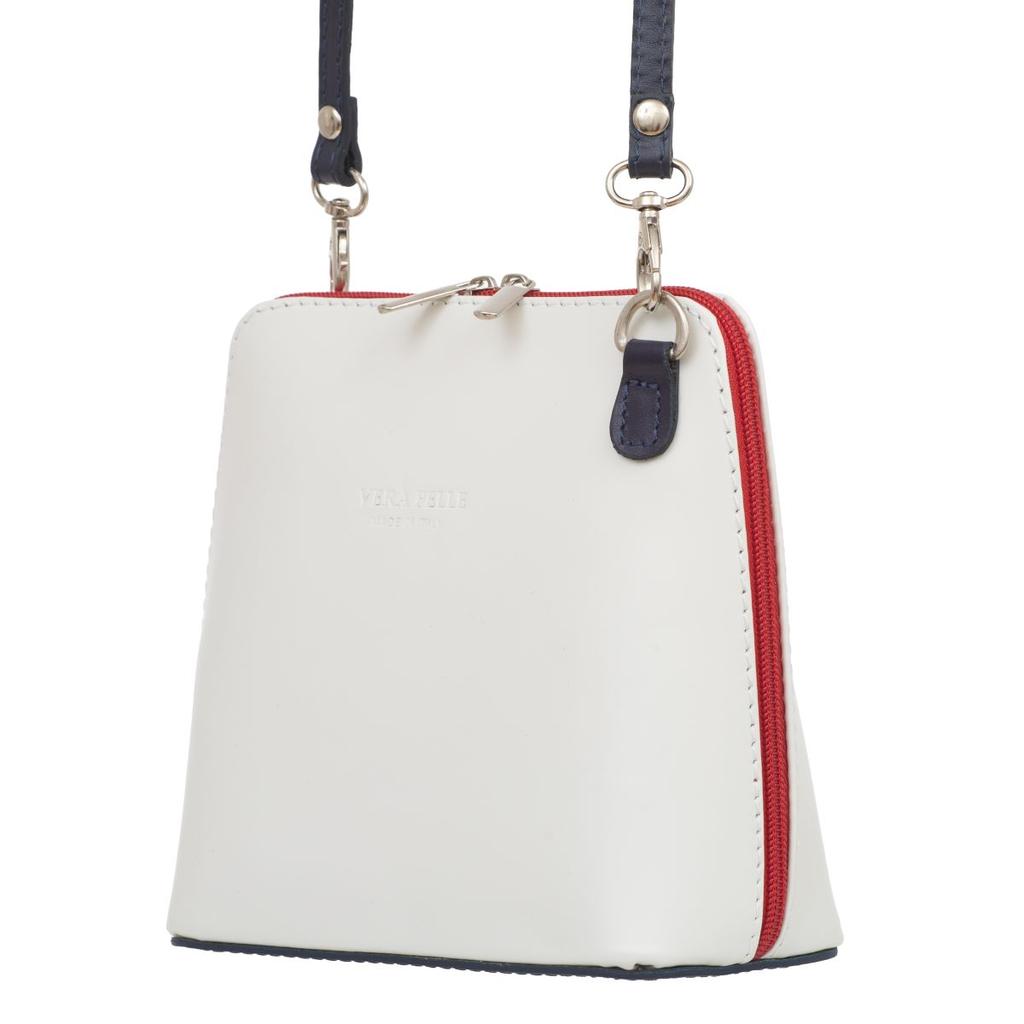 Small Leather Bag Conica Butterflies