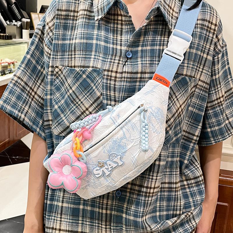 Сумка на грудь, сумка-банан для женщин, сумка через плечо, нейлоновая сумка на пояс для бега, повседневная поясная сумка, спортивная сумка на пояс в виде полумесяца